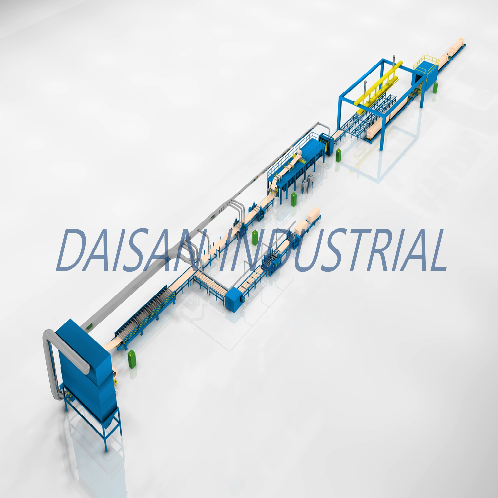 Mineral(Rock-wool)and glass wool sandwich panel production line